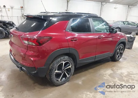 2021 Chevrolet Trailblazer Awd Rs from USA, damaged, VIN KL79MUSL8MB033359